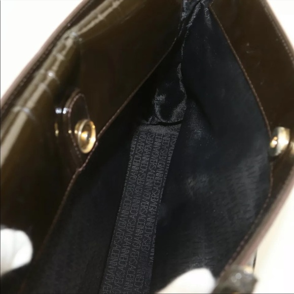 Versace Hand Bag  Brown Leather - Picture 7 of 9